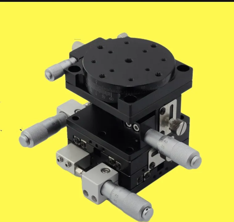 Four-dimensional LT60-LM/fine adjustment platform manual displacement platform
Four-dimensional LT60-LM/fine adjustment platform manual displacement platform
