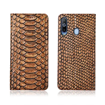 Python pattern natural genuine leather flip cover card slot holder for Samsung Galaxy A8S/Samsung Galaxy A6S phone case funda
Python pattern natural genuine leather flip cover card slot holder for Samsung Galaxy A8S/Samsung Galaxy A6S phone case funda
