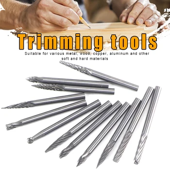 Tungsten Carbide Cut Rotary Burr Tool Cutter Shank Bit Set for Crafts Carving CLH@8
Tungsten Carbide Cut Rotary Burr Tool Cutter Shank Bit Set for Crafts Carving CLH@8