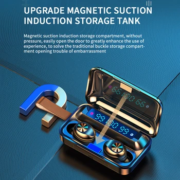 Wireless Bluetooth 5.0 Earphone With Power Bank HiFI Stereo Music Headphone with Charging Box Toughing Switch Wireless Earbuds
Wireless Bluetooth 5.0 Earphone With Power Bank HiFI Stereo Music Headphone with Charging Box Toughing Switch Wireless Earbuds