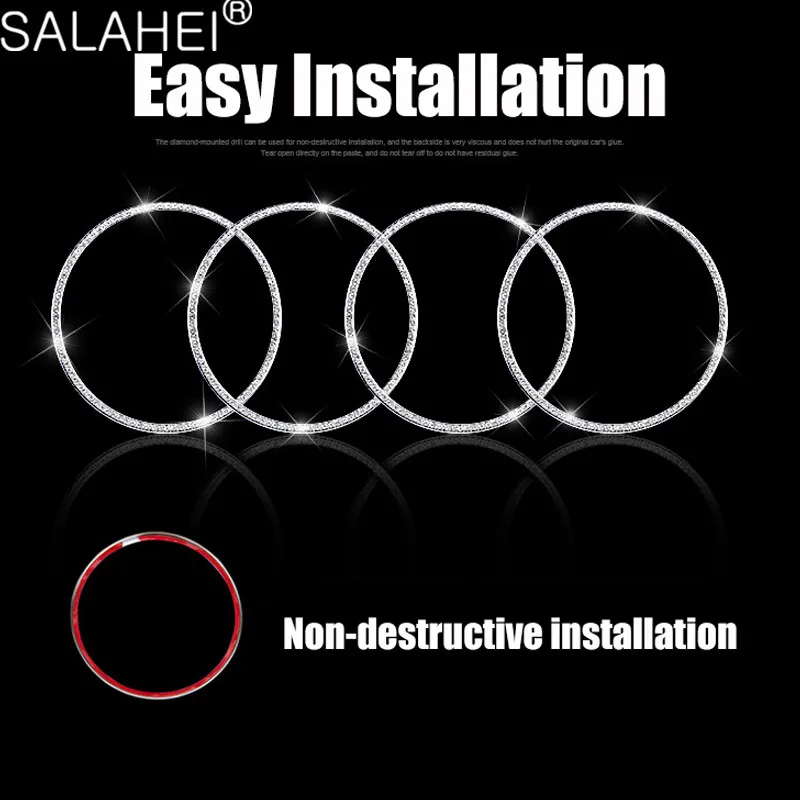 4 PCs/Set Crystal Car Door Horn Decorative Ring for Benz E Cl W213 E200L E300I C Class GLC260 Auto Styling Accessories Interior
4 PCs/Set Crystal Car Door Horn Decorative Ring for Benz E Cl W213 E200L E300I C Class GLC260 Auto Styling Accessories Interior