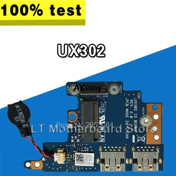 For Asus UX302 UX302L UX302LA UX302LN UX302LG UX302LNG Laptop Audio USB IO Board Interface Board Sound Card Reader Board Tested
For Asus UX302 UX302L UX302LA UX302LN UX302LG UX302LNG Laptop Audio USB IO Board Interface Board Sound Card Reader Board Tested