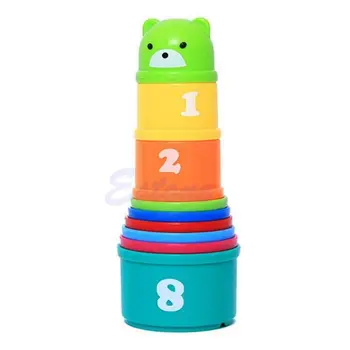 1Set Children Baby Kids Educational Toy Figures Letters Folding Cup Pagoda Stack Y4UD
1Set Children Baby Kids Educational Toy Figures Letters Folding Cup Pagoda Stack Y4UD