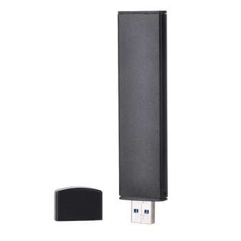 80mm NGFF M2 SSD to USB 3.0 External PCBA Conveter Adapter Card Flash Disk Type with Black Case
80mm NGFF M2 SSD to USB 3.0 External PCBA Conveter Adapter Card Flash Disk Type with Black Case