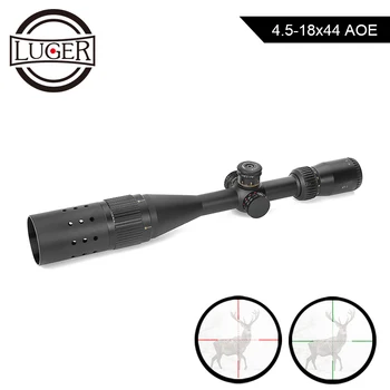 LUGER VT 4.5-18X44 Hunting Scope Green Red Illumination Reticle Riflescope Lock Reset Air Gun Optical Sight Rifle Scope
LUGER VT 4.5-18X44 Hunting Scope Green Red Illumination Reticle Riflescope Lock Reset Air Gun Optical Sight Rifle Scope