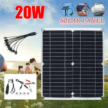 20V Durable Reusable Environmental Solar Charging Equipment Solar Panel Solar Cells Home Improvement Monocrystalline Silicon
20V Durable Reusable Environmental Solar Charging Equipment Solar Panel Solar Cells Home Improvement Monocrystalline Silicon