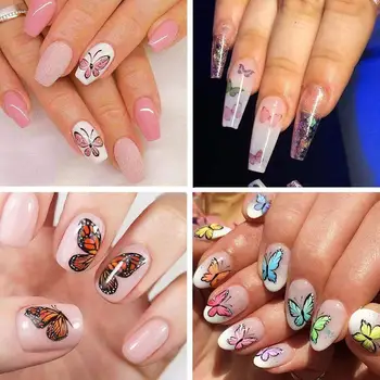 3D Holographic Laser Glitter Flakes Butterfly Nail Decoration Sequins Art Nail P8X3
3D Holographic Laser Glitter Flakes Butterfly Nail Decoration Sequins Art Nail P8X3