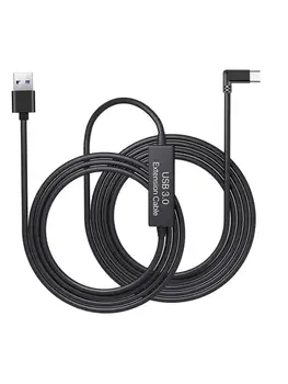 5m VR Extension Cable USB3.0 Stable Data Line Type A To C USB Headset Cable For Oculus Quest Link Oculus Rift-S VR Accessories
5m VR Extension Cable USB3.0 Stable Data Line Type A To C USB Headset Cable For Oculus Quest Link Oculus Rift-S VR Accessories