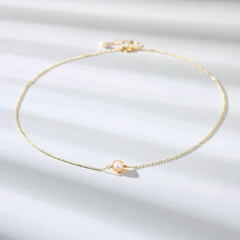 Viennois Delicate Handmade Fresh Water Pearl Necklace For Women Gold Plated Chain Necklace Korean Style Necklace Fashion Jewelry
Viennois Delicate Handmade Fresh Water Pearl Necklace For Women Gold Plated Chain Necklace Korean Style Necklace Fashion Jewelry