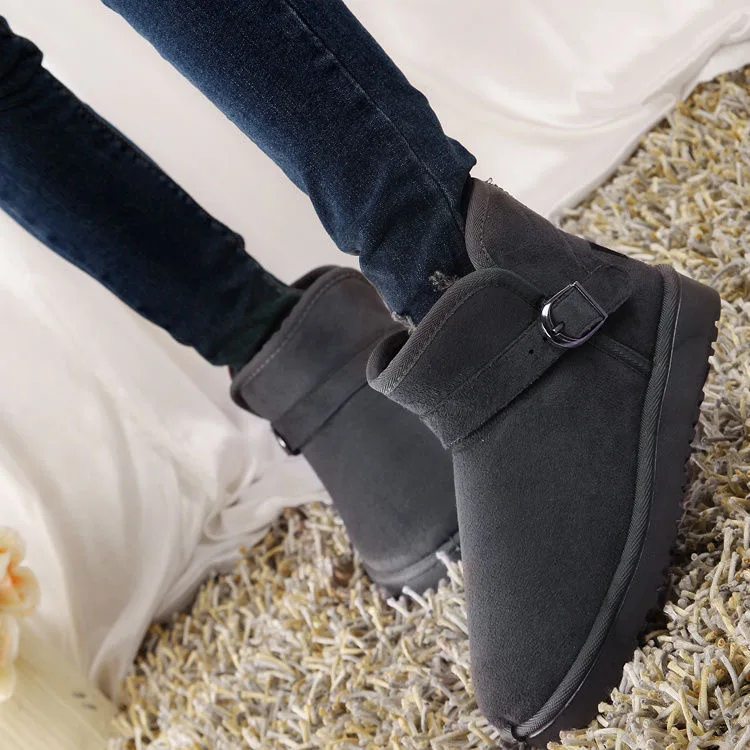 Ankle Buckle Leather Women Snow Boots Winter Platform Boots for Women Shoes Non-slip Keep Warm Wool Women's Sneakers Botas Mujer
Ankle Buckle Leather Women Snow Boots Winter Platform Boots for Women Shoes Non-slip Keep Warm Wool Women's Sneakers Botas Mujer