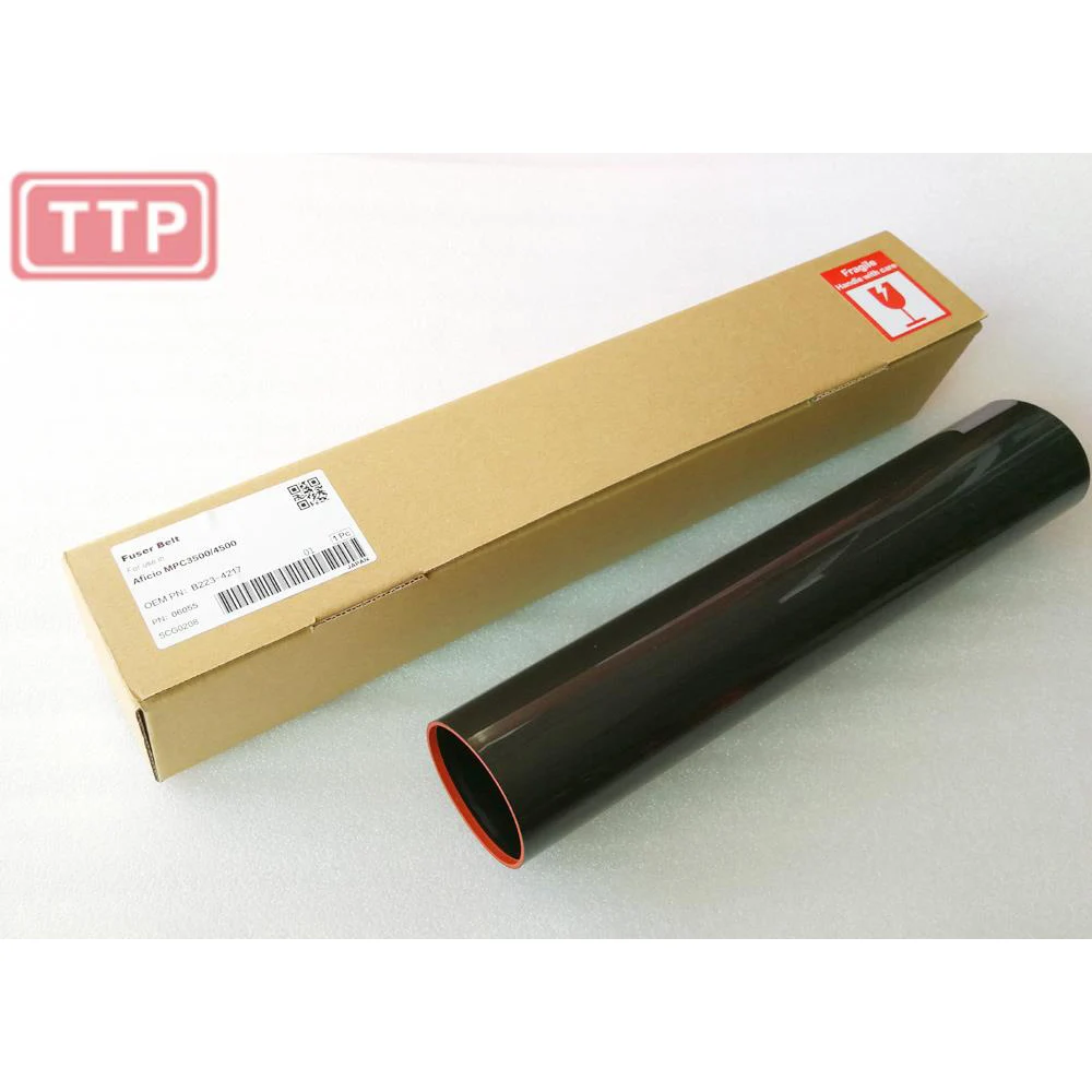 For Ricoh MPC3500 MPC4500 fuser belt fixing film sleeve, MPC810 copier parts,B223-4217
For Ricoh MPC3500 MPC4500 fuser belt fixing film sleeve, MPC810 copier parts,B223-4217