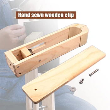 Wood Sewing Tools Leather Craft Stitching Lacing Horse Sewing Clamp Leather Table Desktop Tool Portable Horse Clamp Tools
Wood Sewing Tools Leather Craft Stitching Lacing Horse Sewing Clamp Leather Table Desktop Tool Portable Horse Clamp Tools