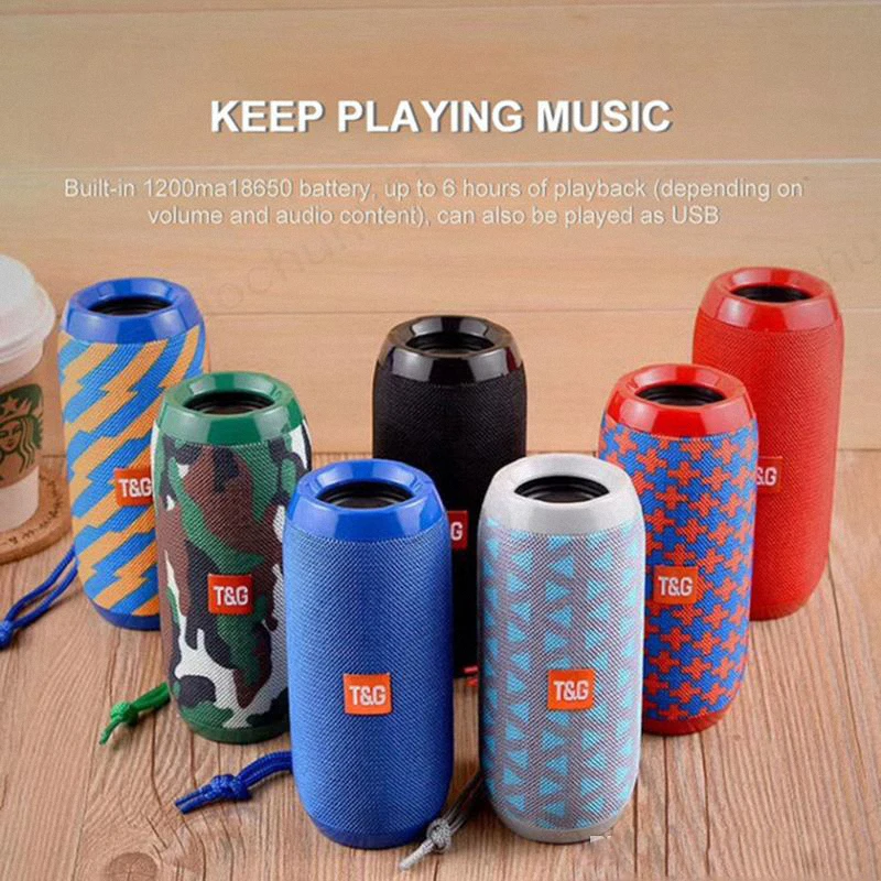 2019 Portable Speak TG117 Bluetooth Portable Speaker Double Horn Mini Outdoor Portable Waterproof Subwoofers Wireless Speaker
2019 Portable Speak TG117 Bluetooth Portable Speaker Double Horn Mini Outdoor Portable Waterproof Subwoofers Wireless Speaker