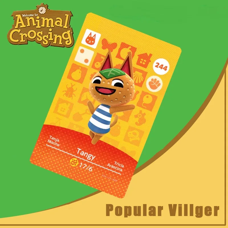 244 Animal Crossing Amiibo Card Tangy Amiibo Card Animal Crossing Series 3 Tangy Nfc Card Work for Ns Games Dropshipping
244 Animal Crossing Amiibo Card Tangy Amiibo Card Animal Crossing Series 3 Tangy Nfc Card Work for Ns Games Dropshipping