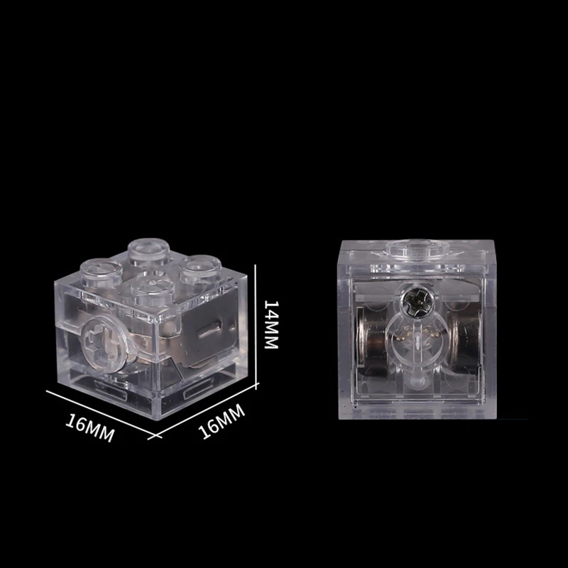 2 Pcs/set LED Building Block DIY Small Particle Colorful 7 Colors Light Flash Assembly Building Block Bricks Toy for Children
2 Pcs/set LED Building Block DIY Small Particle Colorful 7 Colors Light Flash Assembly Building Block Bricks Toy for Children