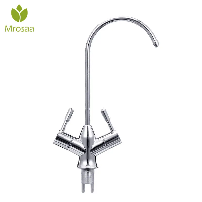1/4'' Reverse Osmosis Mixer Tap 360 Degree Rotation Double Handle Switch Swivel Spout Gooseneck Drinking Water Filter Faucet
1/4'' Reverse Osmosis Mixer Tap 360 Degree Rotation Double Handle Switch Swivel Spout Gooseneck Drinking Water Filter Faucet