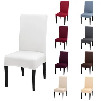 Solid Color Chair Covers Spandex Dining Room Stretch Seat Cover Chair Protective Case for Restaurant Banquet
Solid Color Chair Covers Spandex Dining Room Stretch Seat Cover Chair Protective Case for Restaurant Banquet