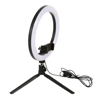 26cm/10inch LED Selfie Ring Light Dimmable LED Ring Lamp Photo Video Camera Phone Light Ringlight for Live Youtube Fill Light
26cm/10inch LED Selfie Ring Light Dimmable LED Ring Lamp Photo Video Camera Phone Light Ringlight for Live Youtube Fill Light