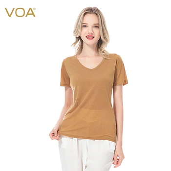 Voa Sweetheart Collar Short Sleeve Multicolor Minimalist Breathable Fashion Classic T-shirt Bg004 T Shirt Women Tshirt
Voa Sweetheart Collar Short Sleeve Multicolor Minimalist Breathable Fashion Classic T-shirt Bg004 T Shirt Women Tshirt