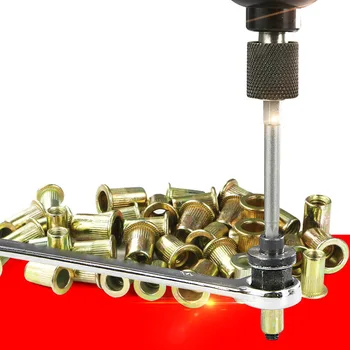 109pcs/set Practical Manual With Spanner Handheld Portable Nuts Tool Kit Multifunction Home Electric Rivet Pistola Easy Storage 
109pcs/set Practical Manual With Spanner Handheld Portable Nuts Tool Kit Multifunction Home Electric Rivet Pistola Easy Storage