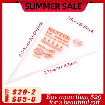 100PCs/set Disposable Pastry Bags Cake Decoration Kitchen Icing Food Preparation Bags Cup Cake Piping Tools for Baking
100PCs/set Disposable Pastry Bags Cake Decoration Kitchen Icing Food Preparation Bags Cup Cake Piping Tools for Baking