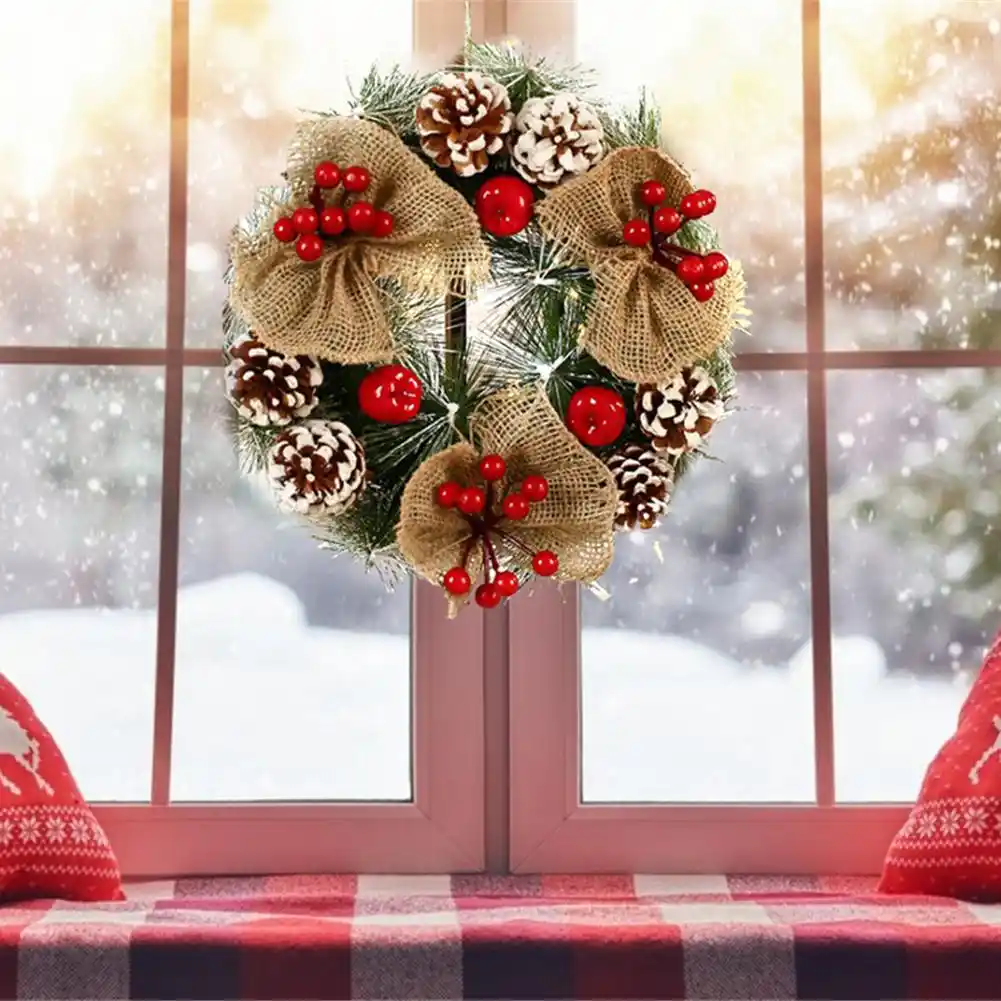 garland mall christmas tree door decoration advent wreath
