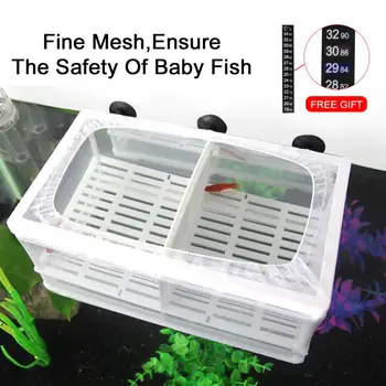 SENZEAL Fish Tank Aquarium Breeding Fish Baby Gauze Trap Box Isolation Hatchery Incubator Mesh with 3pcs Pipette S/L Compact
SENZEAL Fish Tank Aquarium Breeding Fish Baby Gauze Trap Box Isolation Hatchery Incubator Mesh with 3pcs Pipette S/L Compact
