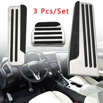3pcs Sport Foot Rest Pedal Steel For Infiniti G25 G35 G37 Q50 Q60 EX25 QX50 Stainless Steel + Non-Slip Rubber
3pcs Sport Foot Rest Pedal Steel For Infiniti G25 G35 G37 Q50 Q60 EX25 QX50 Stainless Steel + Non-Slip Rubber