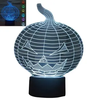 Pumpkin 3D Light Colorful Visual Stereo Light Led Acrylic Light Touch Switch Gradient 3D Light Night Light
Pumpkin 3D Light Colorful Visual Stereo Light Led Acrylic Light Touch Switch Gradient 3D Light Night Light
