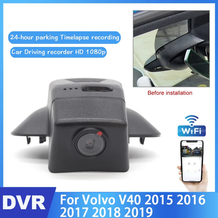 Car Mini Wifi Camera For Volvo V40 2015 2016 2017 2018 2019 night vision Full HD 1080P Car Dash Cam Video Recorder Original
Car Mini Wifi Camera For Volvo V40 2015 2016 2017 2018 2019 night vision Full HD 1080P Car Dash Cam Video Recorder Original