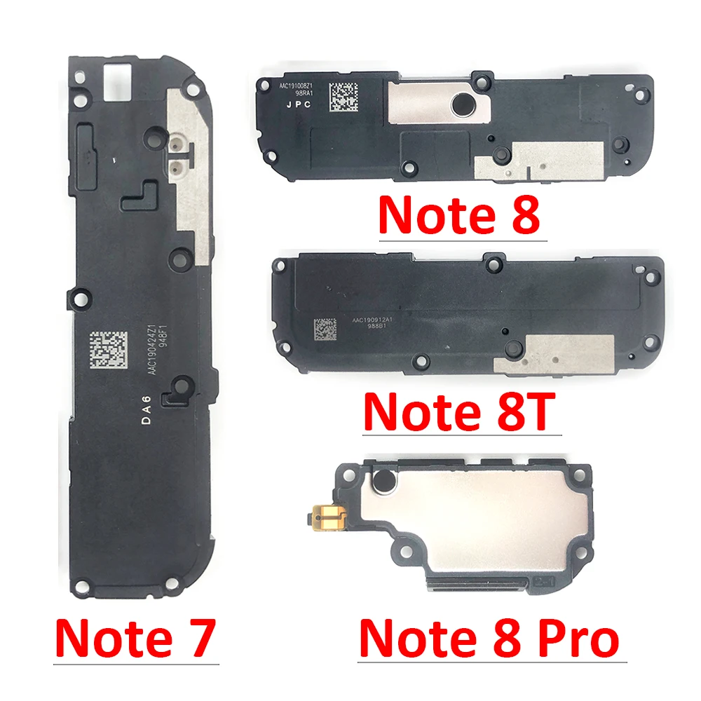 Loudspeaker For Xiaomi Redmi 7 7A 8 8A 9A Note 6 8T 9T 9S 9 10 Pro Max Loud Speaker Buzzer Ringer Replacement Parts | Мобильные