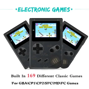 Mini 32 Bit Retro Pocket Game Console Built-in 169 Classic Games Handheld Video Game Player Support TF Card Expansion
Mini 32 Bit Retro Pocket Game Console Built-in 169 Classic Games Handheld Video Game Player Support TF Card Expansion