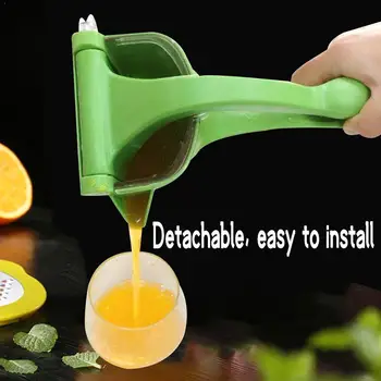 Mini Manual Juicer Home Multifunctional Small Portable Vegetables Juice Children Slag Lemon Separation Tool Making Fruit Dr T2I2
Mini Manual Juicer Home Multifunctional Small Portable Vegetables Juice Children Slag Lemon Separation Tool Making Fruit Dr T2I2