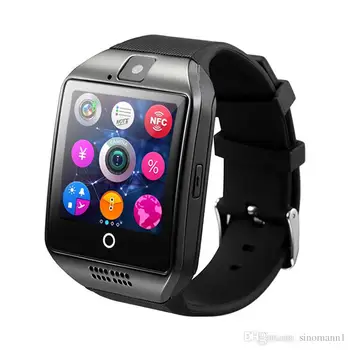 Bluetooth Smart Watch Q18 Intelligent Clock For Android Phone With Pedometer Camera SIM Card Whatsapp Call Message Display
Bluetooth Smart Watch Q18 Intelligent Clock For Android Phone With Pedometer Camera SIM Card Whatsapp Call Message Display