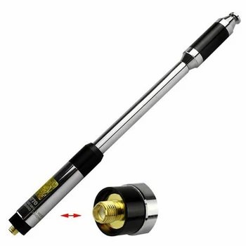 Metal Communication Tool Walkie Talkie Replacement Parts SMA Female Antenna High Dual Band Telescopic Universal For Baofeng
Metal Communication Tool Walkie Talkie Replacement Parts SMA Female Antenna High Dual Band Telescopic Universal For Baofeng
