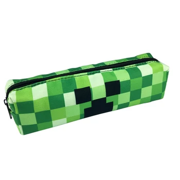 School Big Pencil Case Cartoon Canvas Fabric Zipper Kawaii Green Pencil Bag for Kid Office Supplies Stationery
School Big Pencil Case Cartoon Canvas Fabric Zipper Kawaii Green Pencil Bag for Kid Office Supplies Stationery