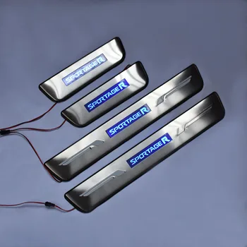 Stainless steel door sill strip fit for KIA SPORTAGER exterior Threshold trim car styling welcome LED pedal Scuff plate cover
Stainless steel door sill strip fit for KIA SPORTAGER exterior Threshold trim car styling welcome LED pedal Scuff plate cover