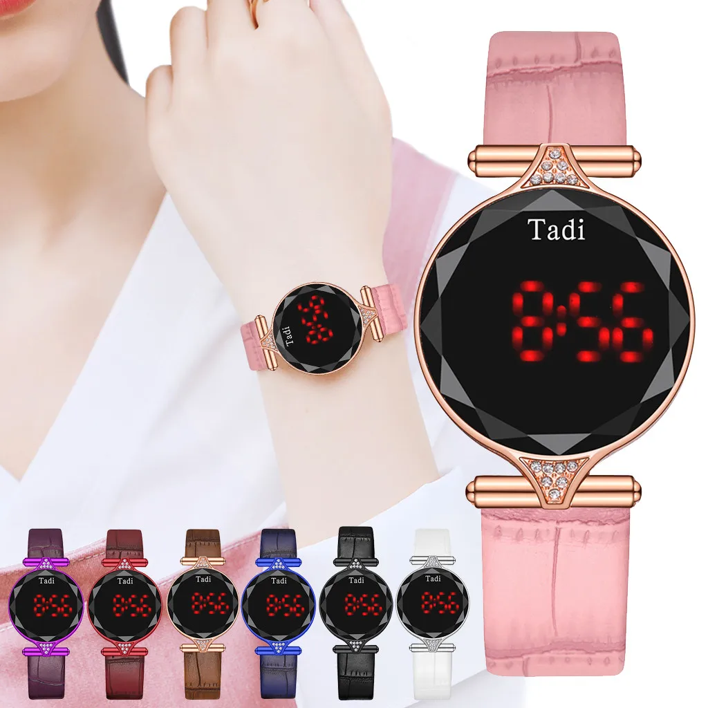 Women Watches Female Digital Watch Ladies Causal Business Trimming Dial Belt Electronic Display Wrist Watch Thanksgiving Gift
Women Watches Female Digital Watch Ladies Causal Business Trimming Dial Belt Electronic Display Wrist Watch Thanksgiving Gift