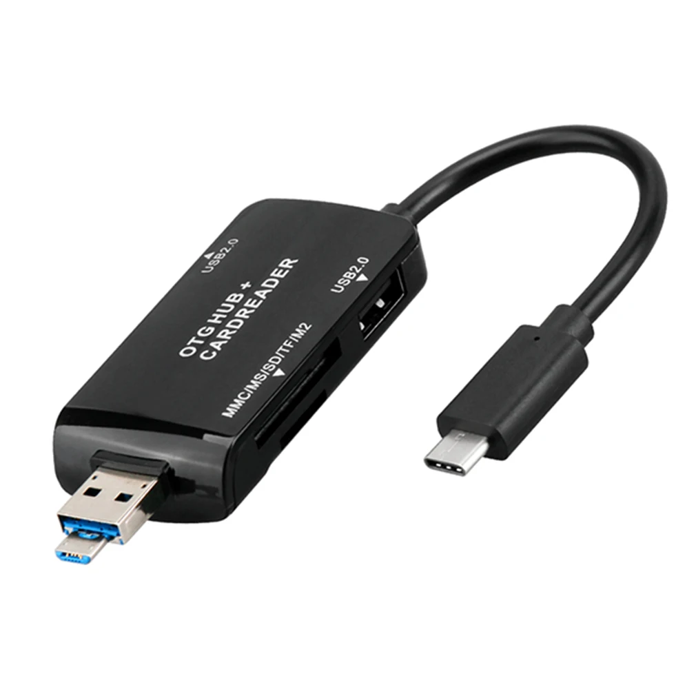 Universal OTG 2 Port USB2.0 HUB With Secure Digital Memory Card/TF/MS/MMC/M2 Card Reader Phone Extension
Universal OTG 2 Port USB2.0 HUB With Secure Digital Memory Card/TF/MS/MMC/M2 Card Reader Phone Extension