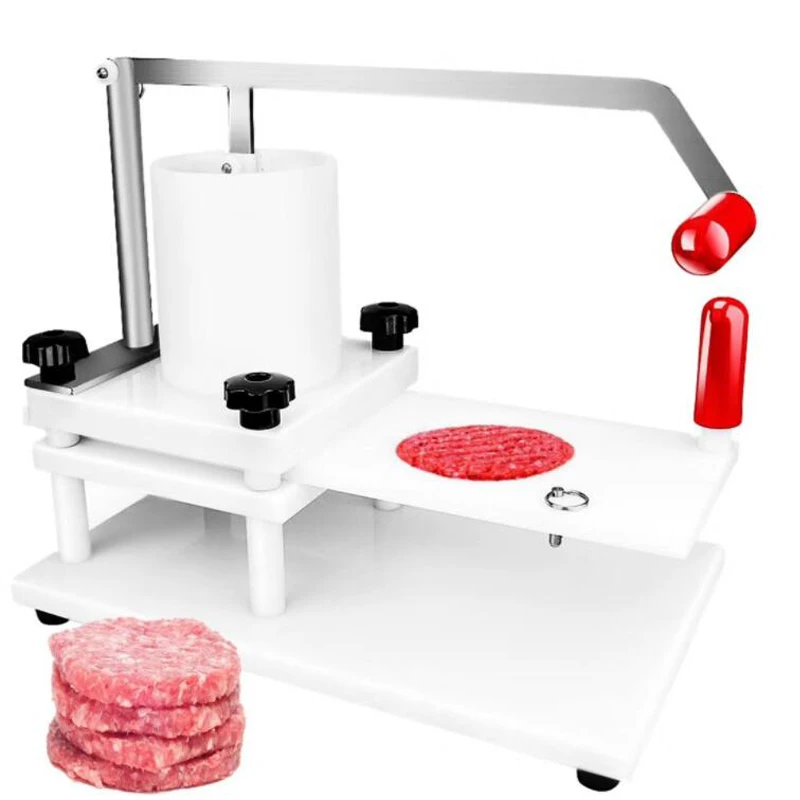 

Easy Operated Hamburger Patty Maker Manual Burger Forming Machine Burger Press Tool Meat Pie Making Machines