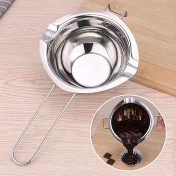 Handmade Chocolate Melting Pot Tool Long Handle DIY Stainless Steel Butter Scented Pot Non-stick 1PC
Handmade Chocolate Melting Pot Tool Long Handle DIY Stainless Steel Butter Scented Pot Non-stick 1PC