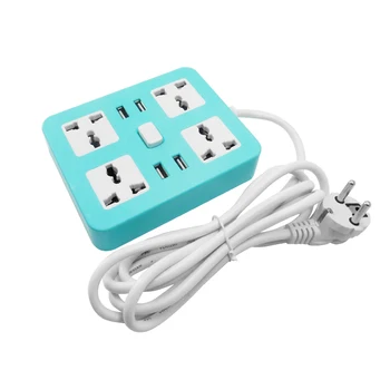 Smart Universal socket 4AC Universal Outlets 4USB Fast Charging Power Strip Home Office Household Office UK/EU/US plug
Smart Universal socket 4AC Universal Outlets 4USB Fast Charging Power Strip Home Office Household Office UK/EU/US plug