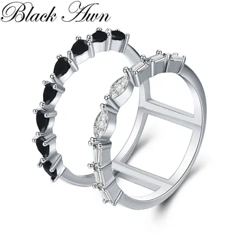 2020 New Hiphop 925 Sterling Silver Fine Jewelry Engagement Black Spinel Engagement Ring for Women Anillos Mujer G045
2020 New Hiphop 925 Sterling Silver Fine Jewelry Engagement Black Spinel Engagement Ring for Women Anillos Mujer G045