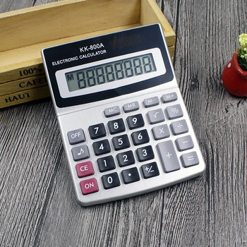 8-digit large display office calculator, large number special accounting calculator, plastic desktop calculator
8-digit large display office calculator, large number special accounting calculator, plastic desktop calculator