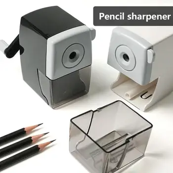 Plastic Hand-Cranked Manual Pencil Sharpeners Pencil Cutter Pencil Sharpener Convenient Study Children Stationery Durable
Plastic Hand-Cranked Manual Pencil Sharpeners Pencil Cutter Pencil Sharpener Convenient Study Children Stationery Durable