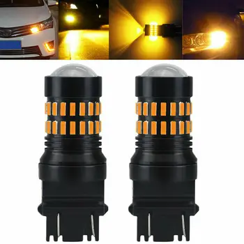 Krator 100PCS T25 Amber LED Turn Signal Light 3157 3156 3456 P27/7W Car Brake Reverse Bulb 12V 24V
Krator 100PCS T25 Amber LED Turn Signal Light 3157 3156 3456 P27/7W Car Brake Reverse Bulb 12V 24V