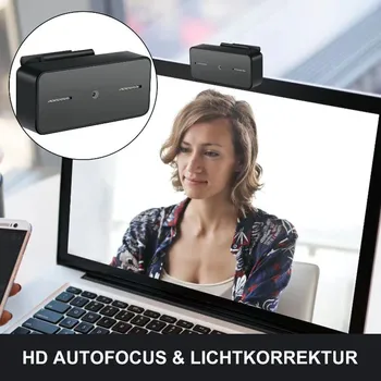Usb 1080p Hd Webcam Web Camera Auto Focus W/micro Video Calling For Computer PC For Conferencing,Online Teaching,Gaming,Webinars
Usb 1080p Hd Webcam Web Camera Auto Focus W/micro Video Calling For Computer PC For Conferencing,Online Teaching,Gaming,Webinars