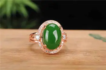 Authentic hetian Jade Ring female premium 925 silver rose gold inlaid natural jasper egg face hand ornaments ring
Authentic hetian Jade Ring female premium 925 silver rose gold inlaid natural jasper egg face hand ornaments ring