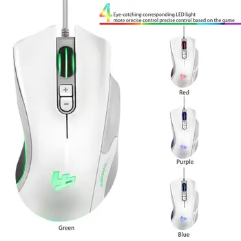 Professional Wired Gaming Mouse 250-4000 DPI 4 Button LED Optical USB Computer Gamer Mice Game Mouse Cable Mause For PC Laptop
Professional Wired Gaming Mouse 250-4000 DPI 4 Button LED Optical USB Computer Gamer Mice Game Mouse Cable Mause For PC Laptop