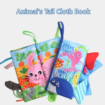 Baby Kids Intelligence Development Cloth 3D Animal Tail Book Educational Toy Learning kids toys brinquedos juguetes игрушки
Baby Kids Intelligence Development Cloth 3D Animal Tail Book Educational Toy Learning kids toys brinquedos juguetes игрушки